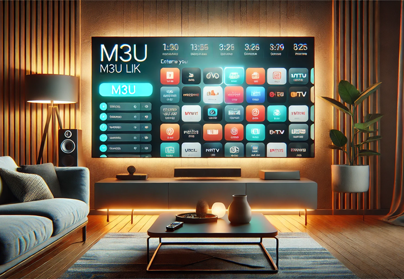 Efficient IPTV Streaming with M3U Links on LG Smart Televisions